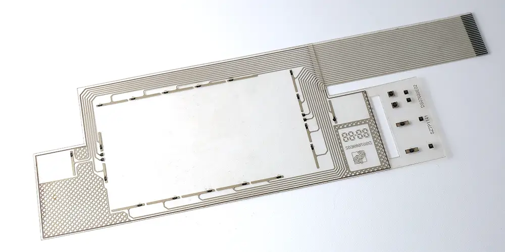 Partielle-EMV-Abschirmung-Folientastatur